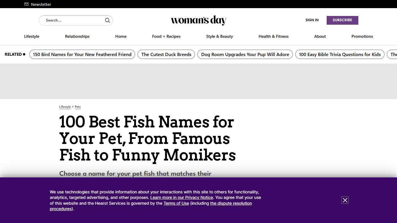 100 Unique Name Ideas for Your Pet Fish
